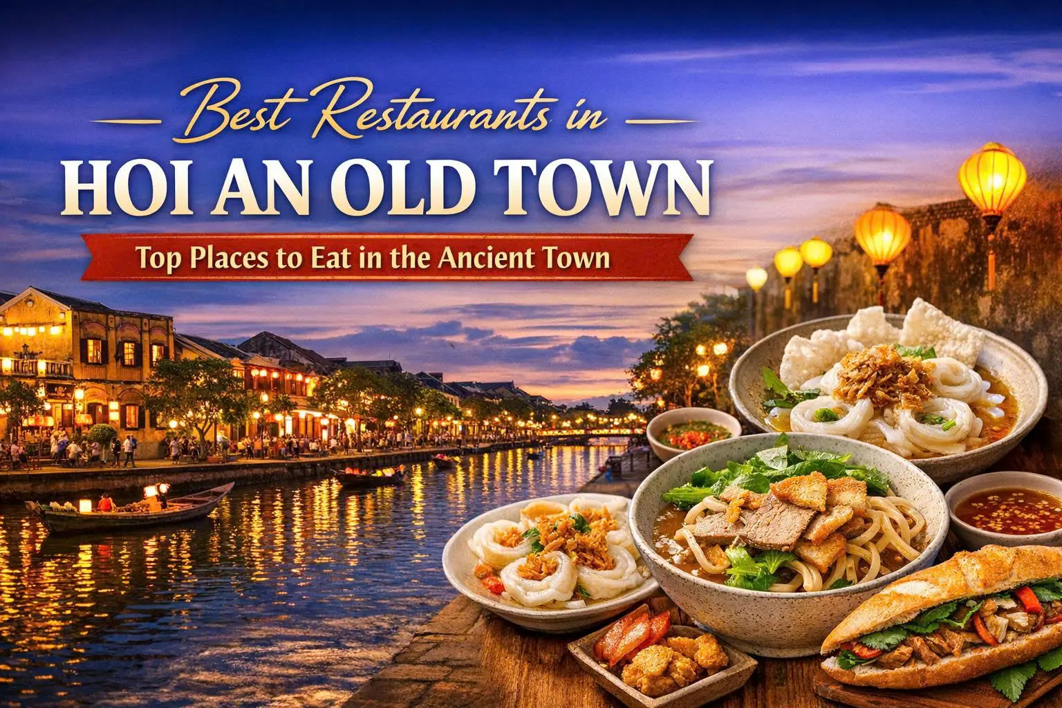 Best Restaurants in Hoi An Old Town